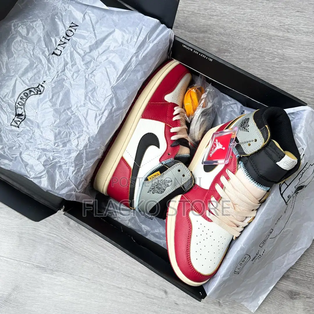 Original Union La X Air Jordan 1 High Og Chicago Shadow Sneakers