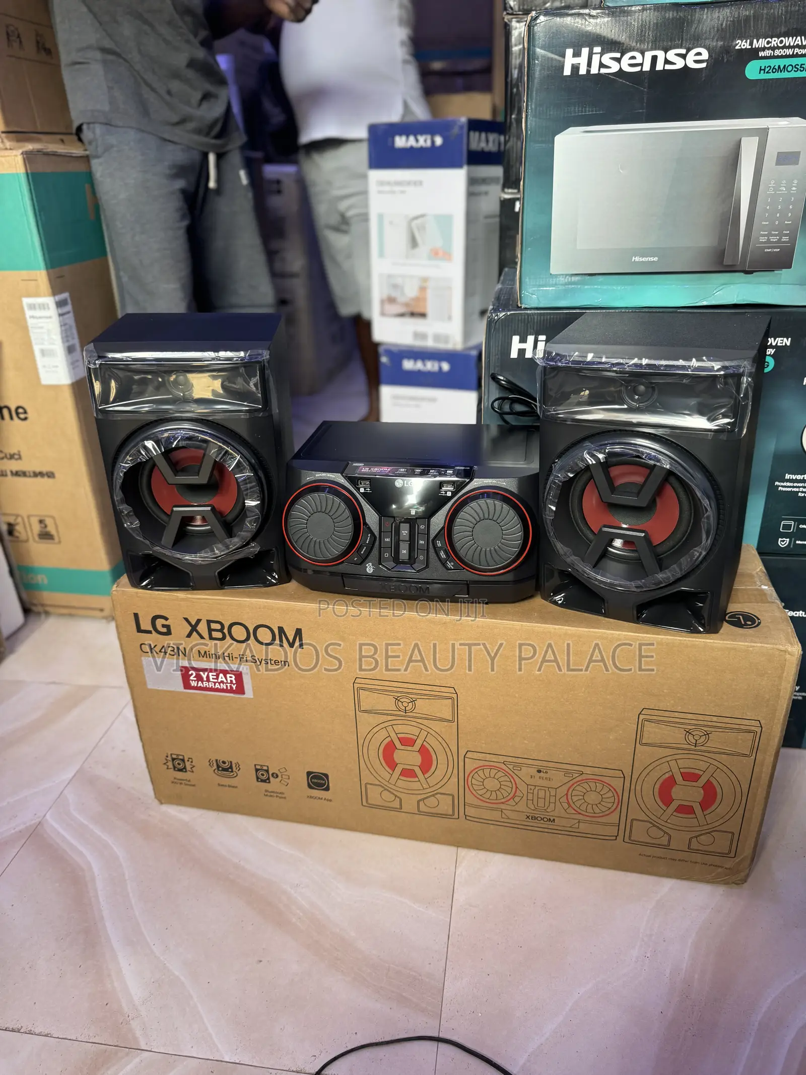 Lg Xboom Mini Hi-fi System 300w (Ck43n