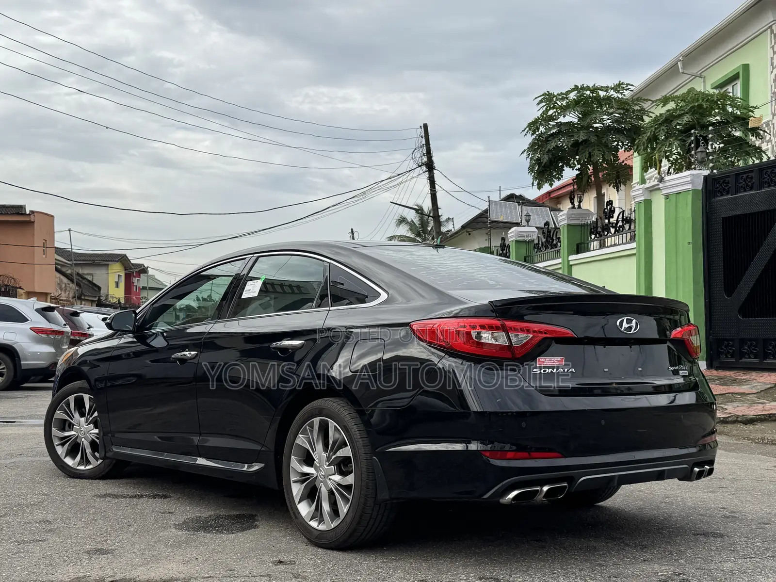 Hyundai Sonata 2015 Black