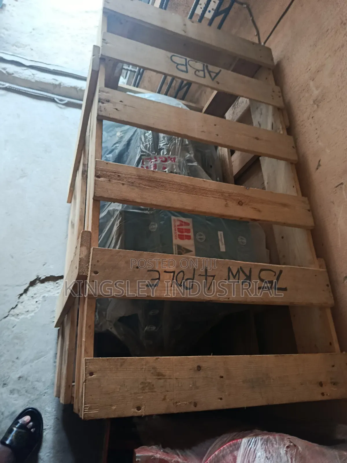 Abb Electric Motor 75kw 4poles Foot Mounting High Speed