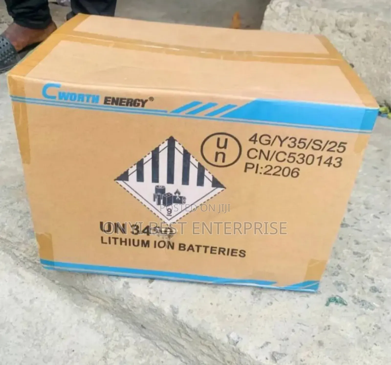 C-Worth Lithium Ion Battery 5kwh/24v