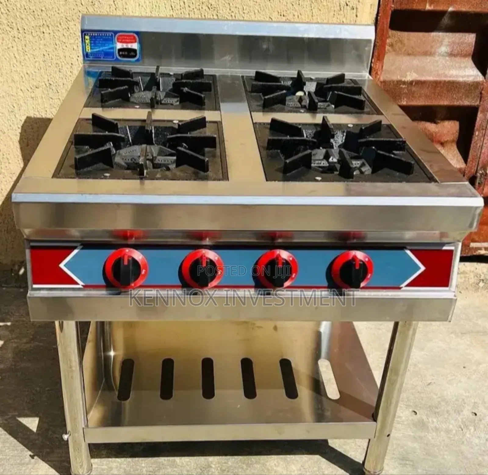 High Quality 4 Burner Cooker Without Oven