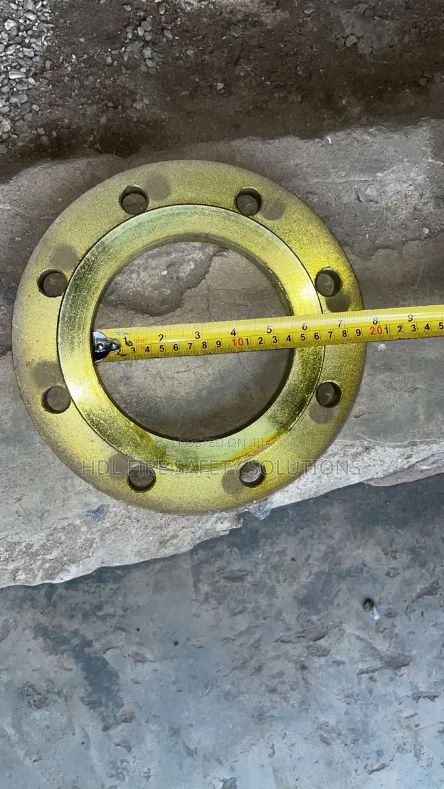 5.5" by 10mm Flange
