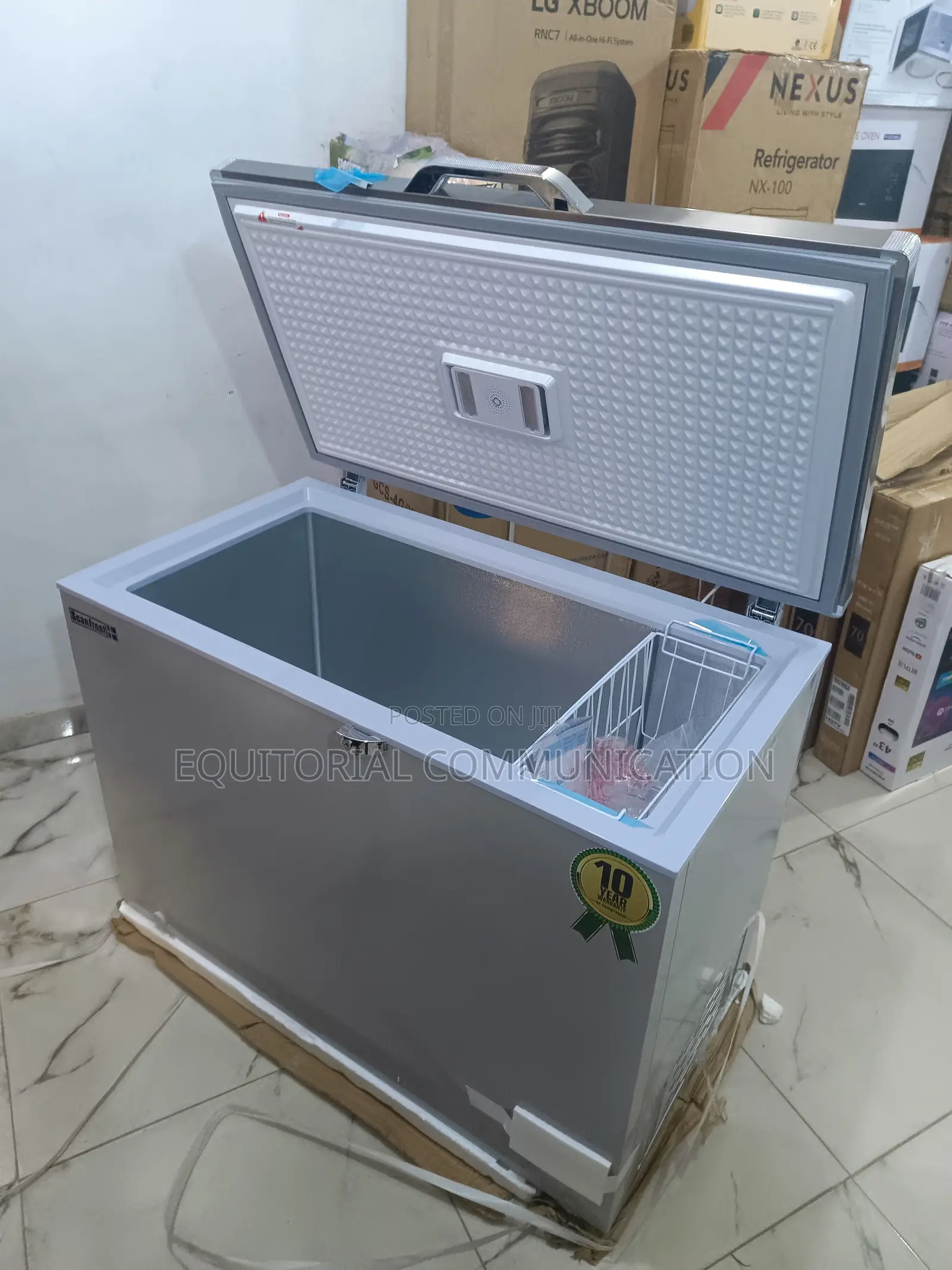 Scanfrost 300l Inverter Chest Freezer With Lock
