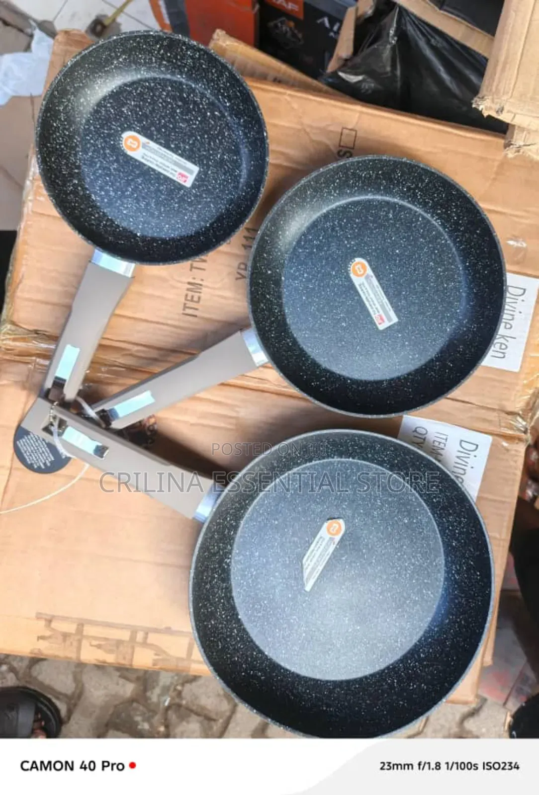 3 Sizes Fry Pan