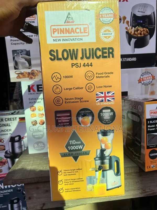 Pinnacle New Innovation Slow Juicer
