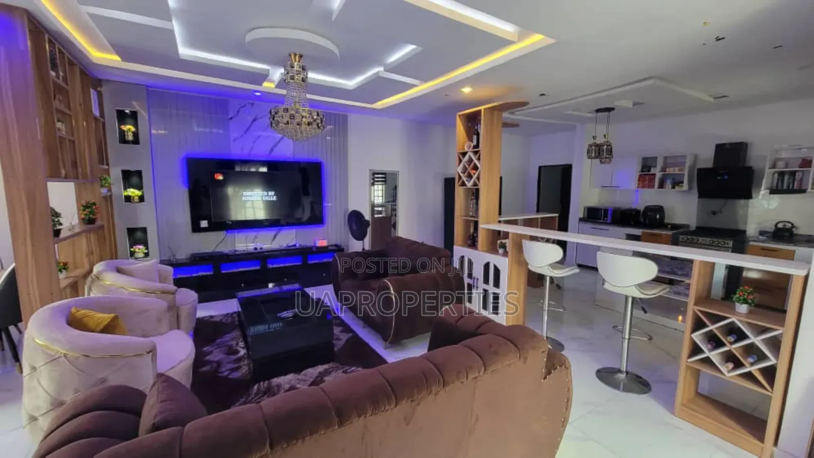 Furnished 3bdrm Bungalow in Peak Estate Phase 2, Awoyaya for sale