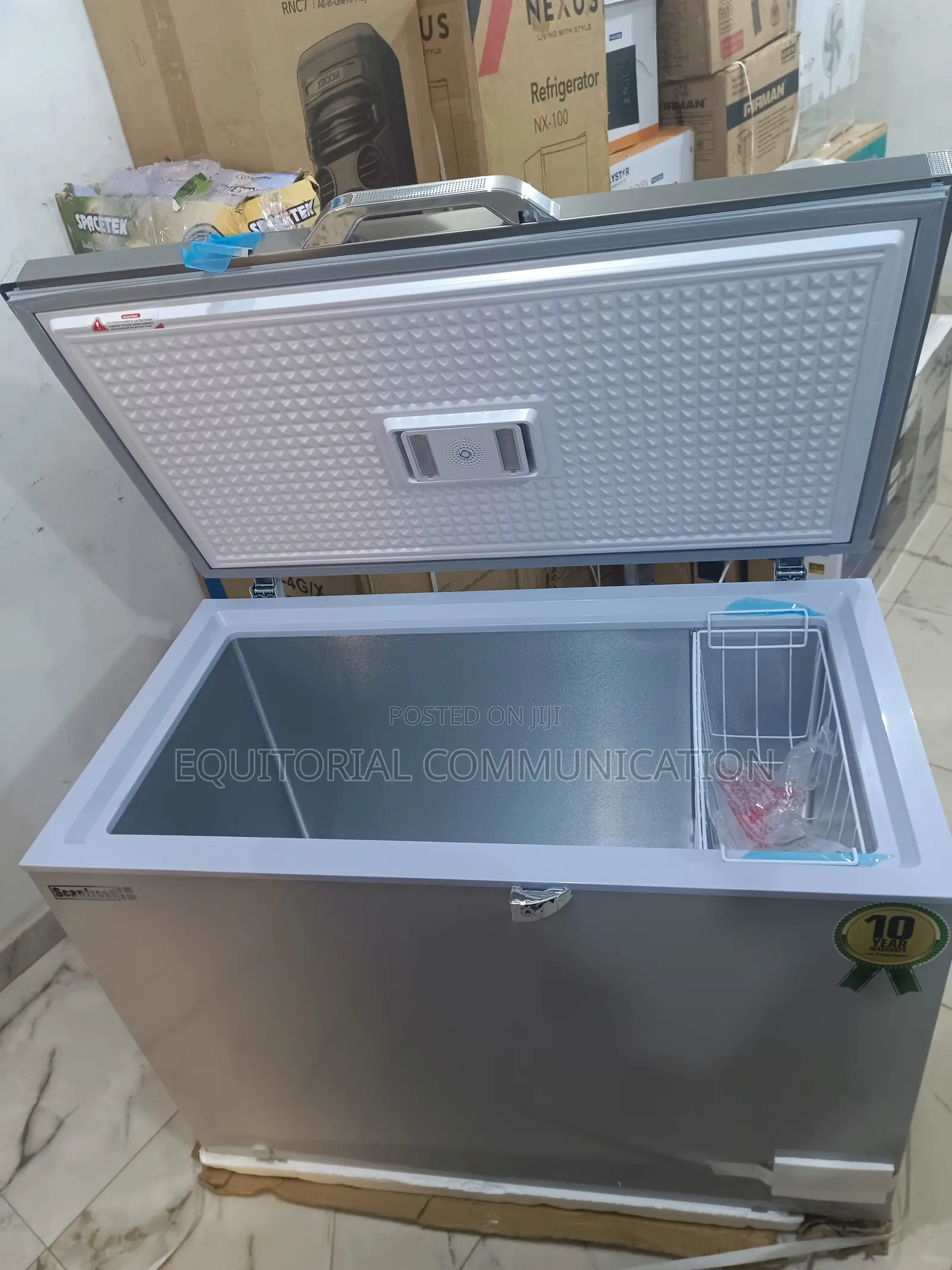 Inverter Freezer 300l – Scanfrost With Removable Baskets