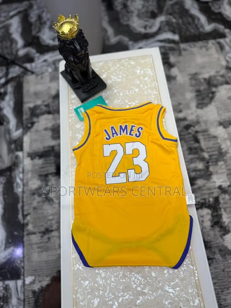 Original Lakers Yellow Baby/Infant Basketball Jersey