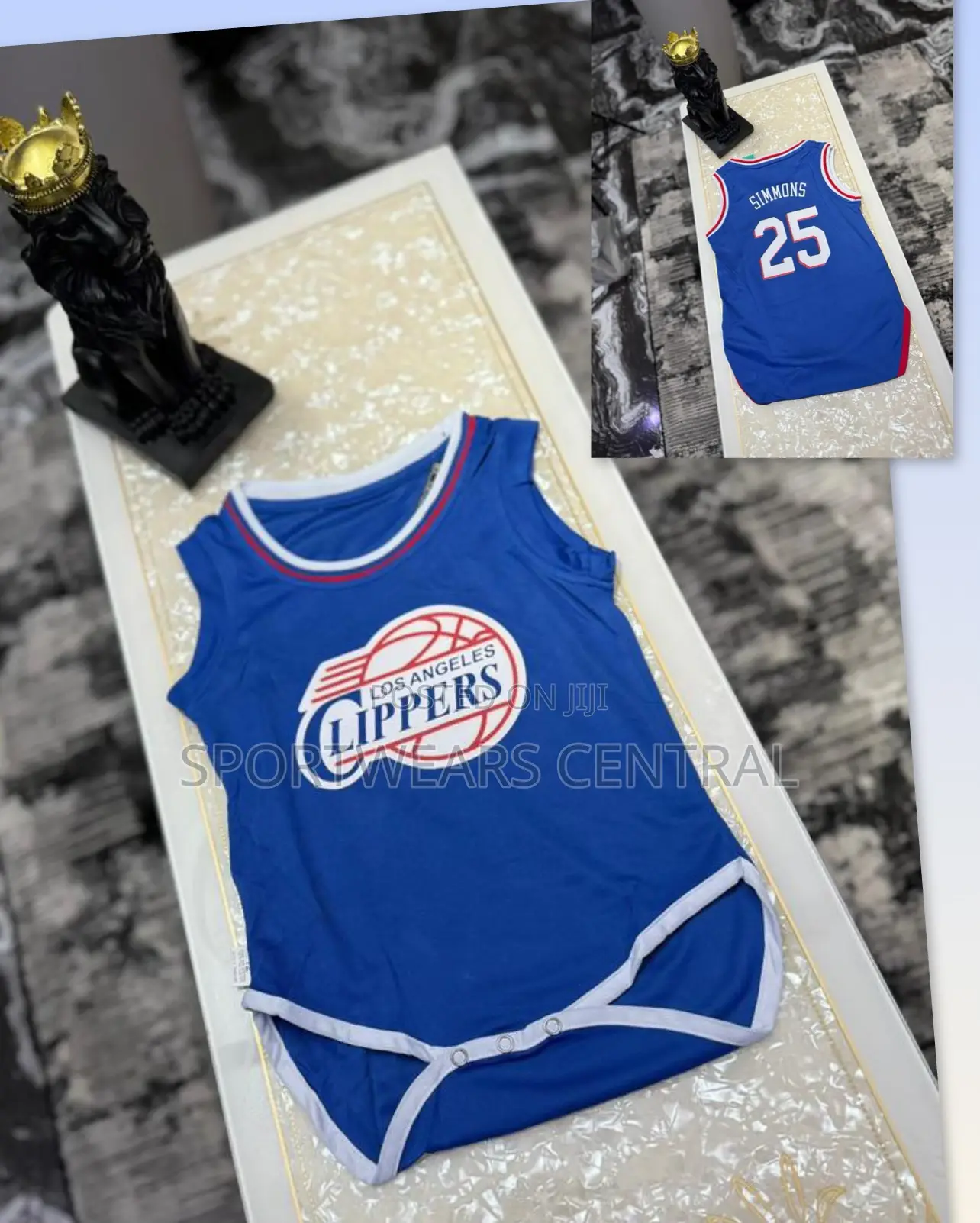 Clippers Babies/Infant/Toddler Basketball Pindown Jersey