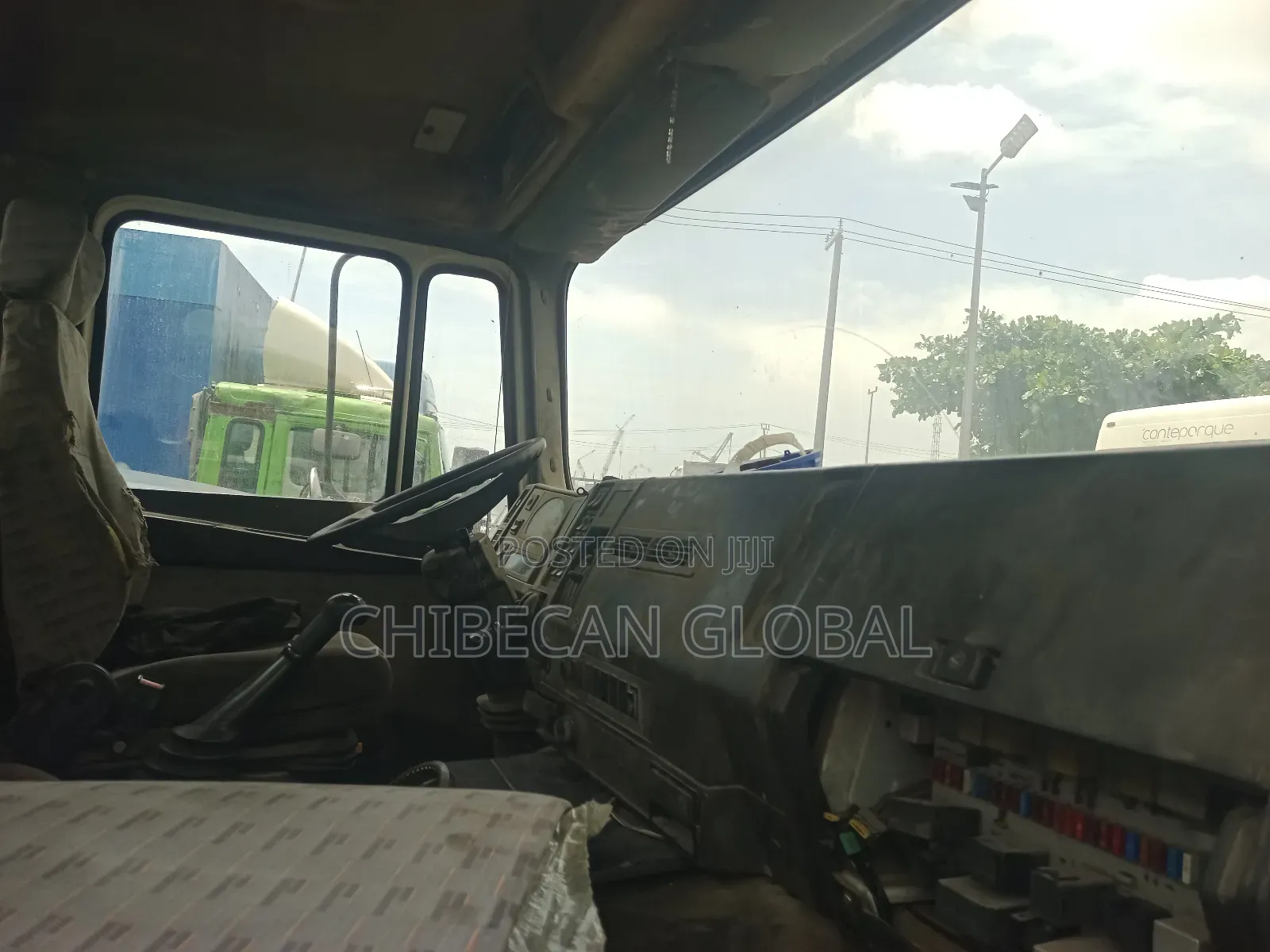 Man Truck Cab and Chassis)12 Tyres (Foreign Used) , Double Axles