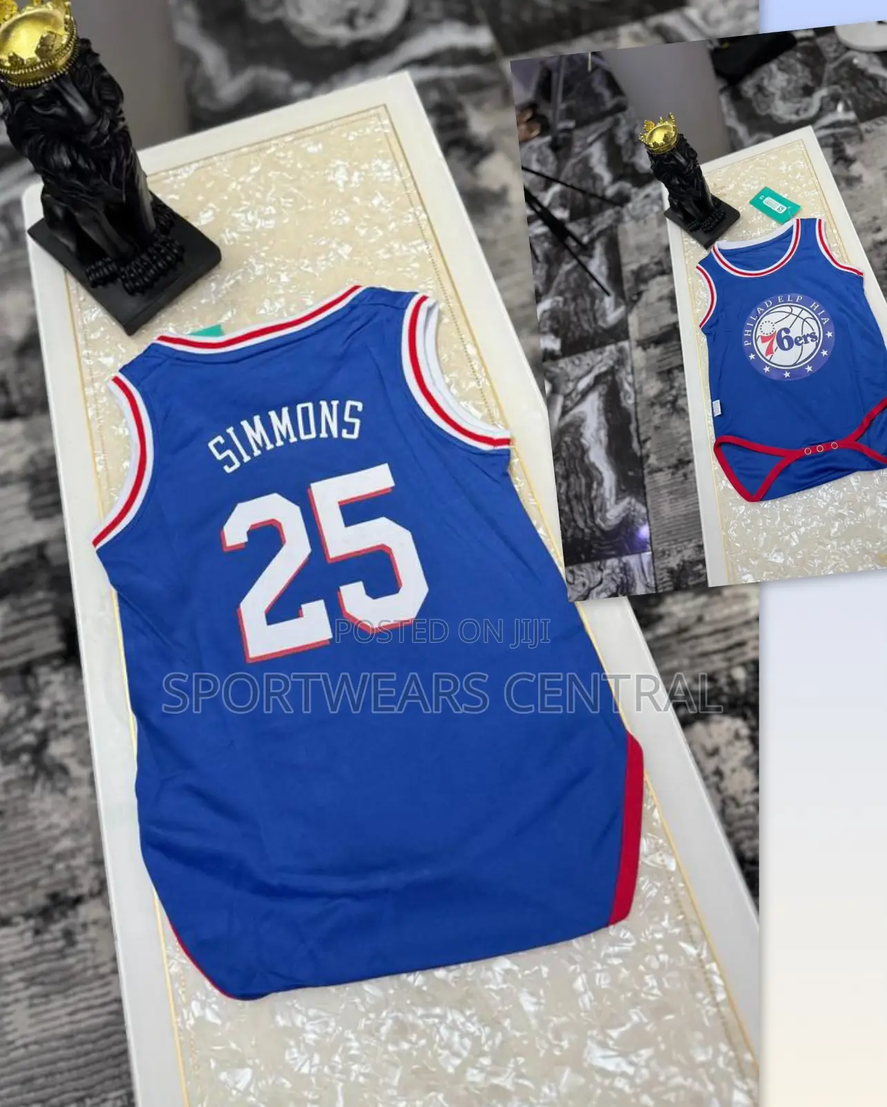 Philadelphia 76er Basketball Baby Jersey