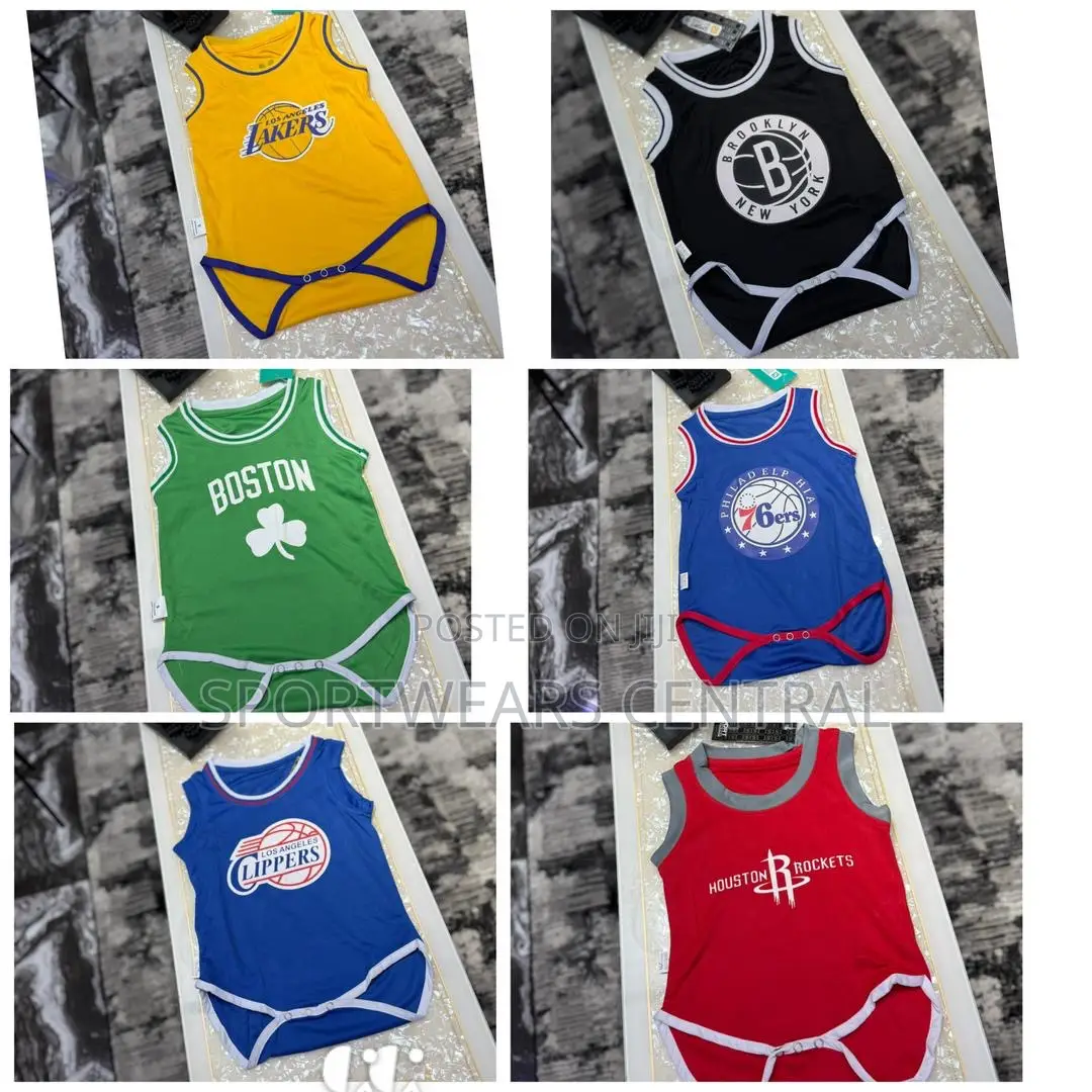 Baby Armless Basketball Bodysuit Pindown