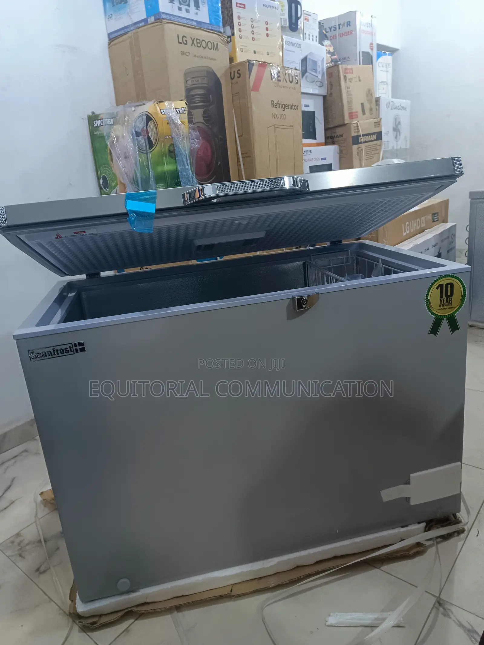 Scanfrost 300l Inverter Chest Freezer for Home Business Use