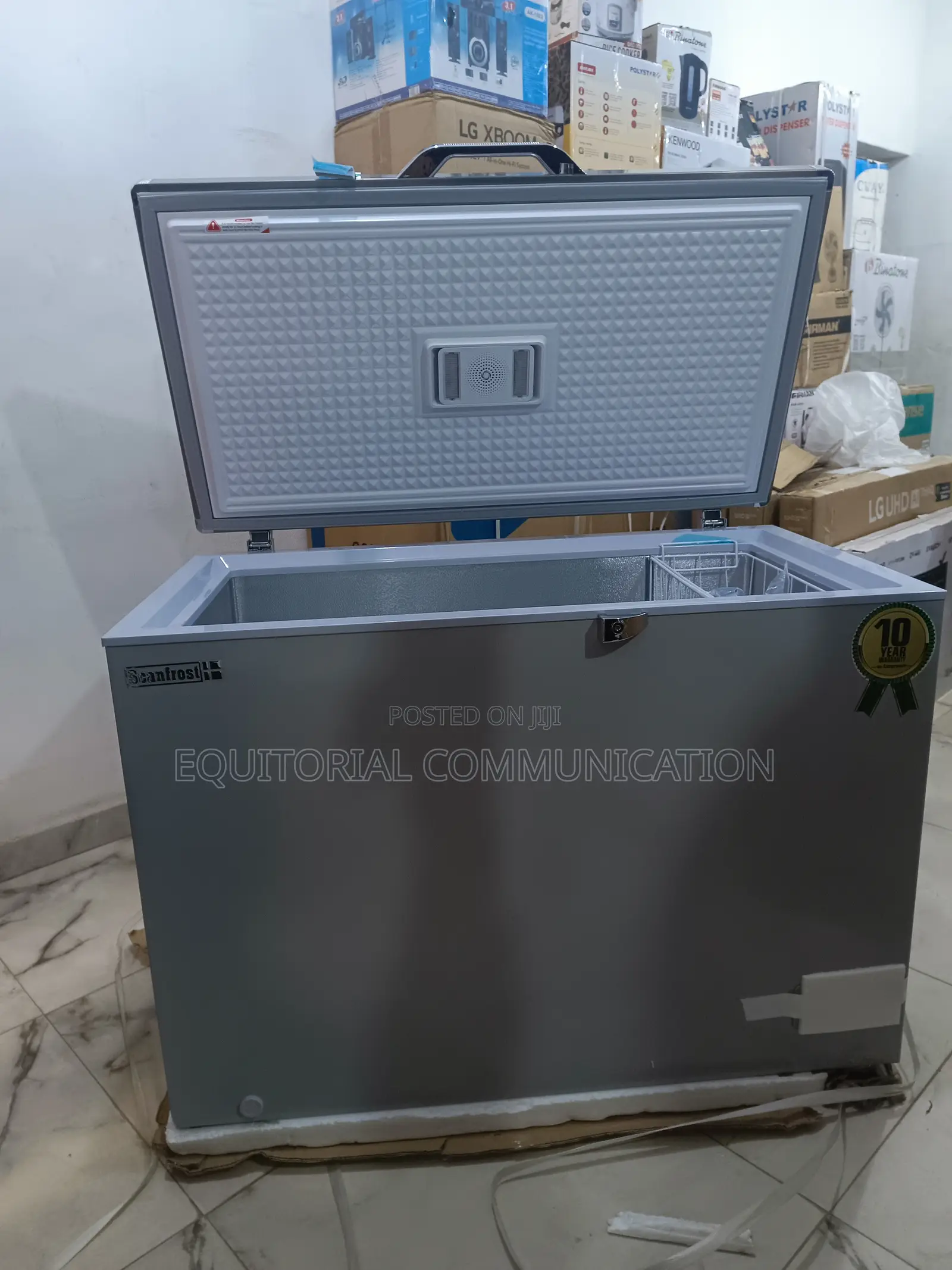Scanfrost 300l Inverter Chest Freezer for Home Business Use