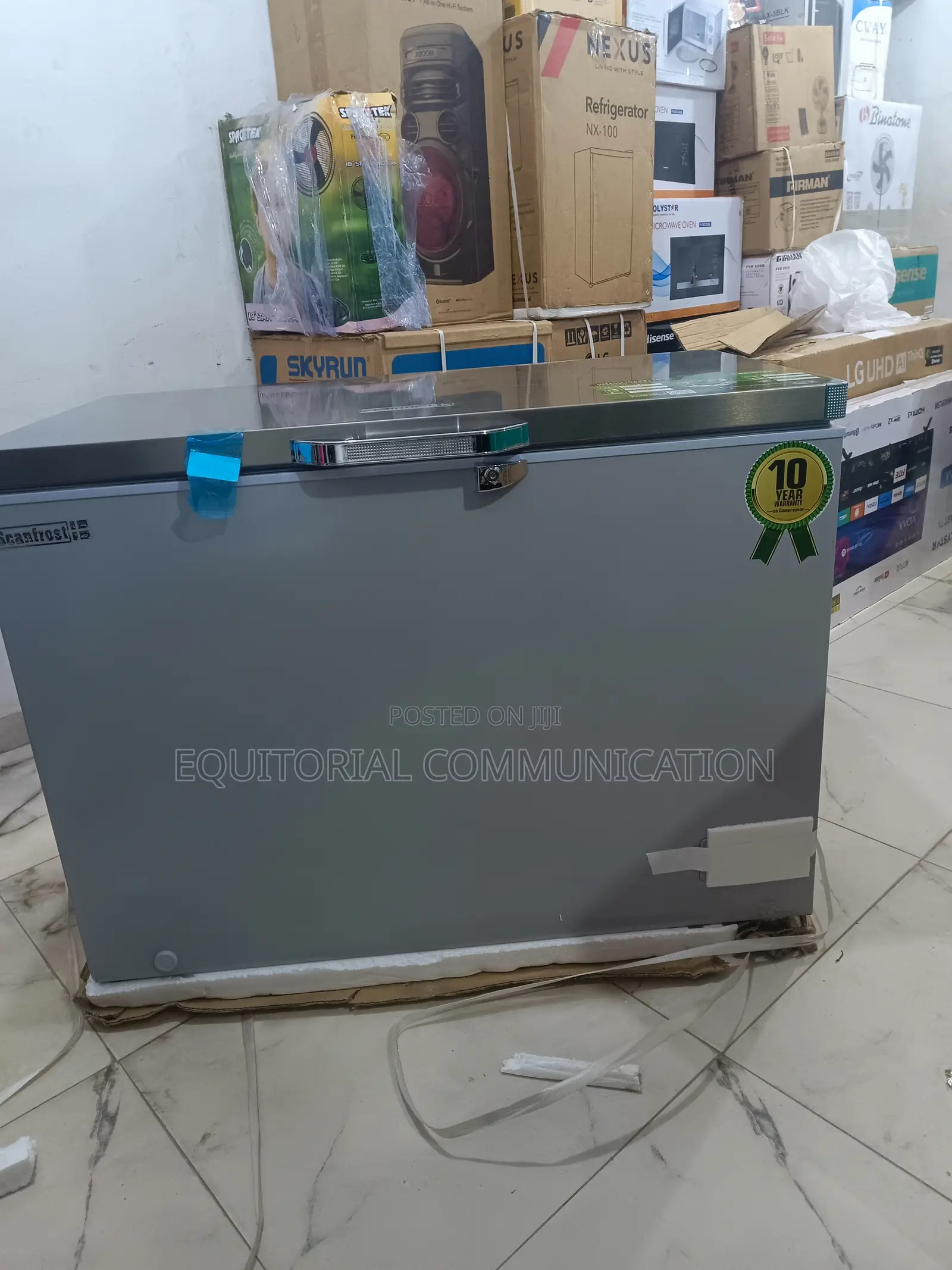 Scanfrost 300l–Ideal Inverter Chest Freezer for Restaurants