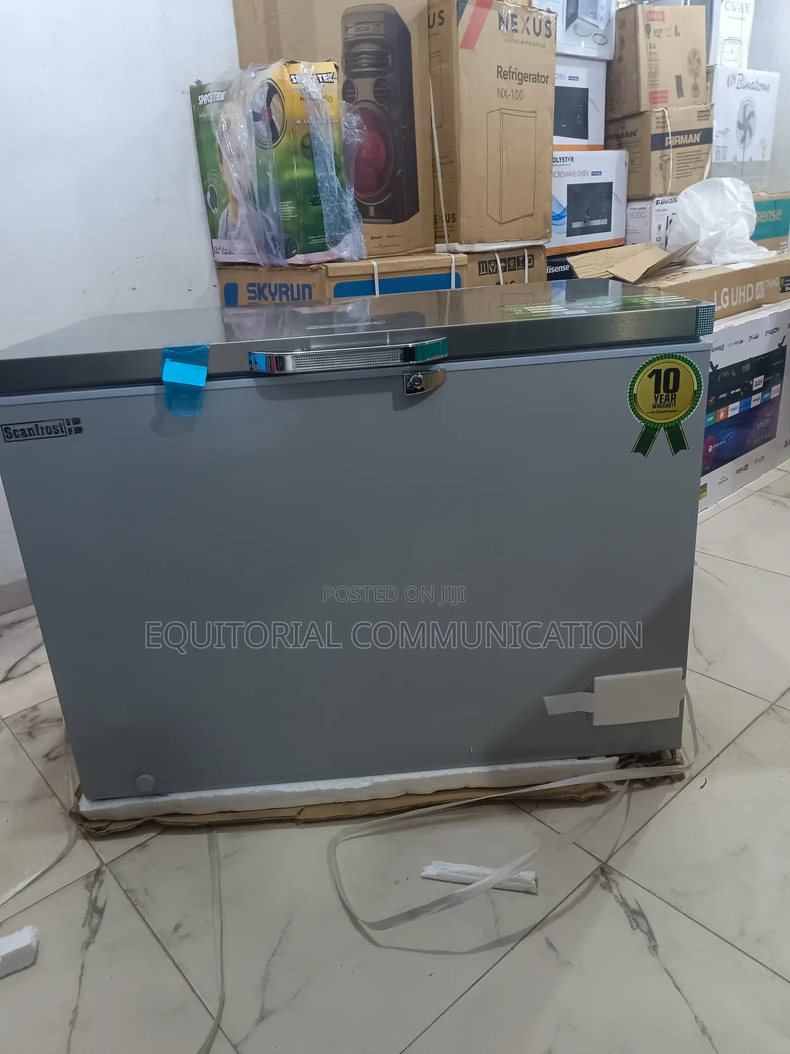 Scanfrost 300l–Ideal Inverter Chest Freezer for Restaurants