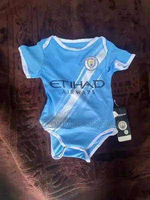 Manchester City Mancity Baby/Toddler Bodysuits Jersey