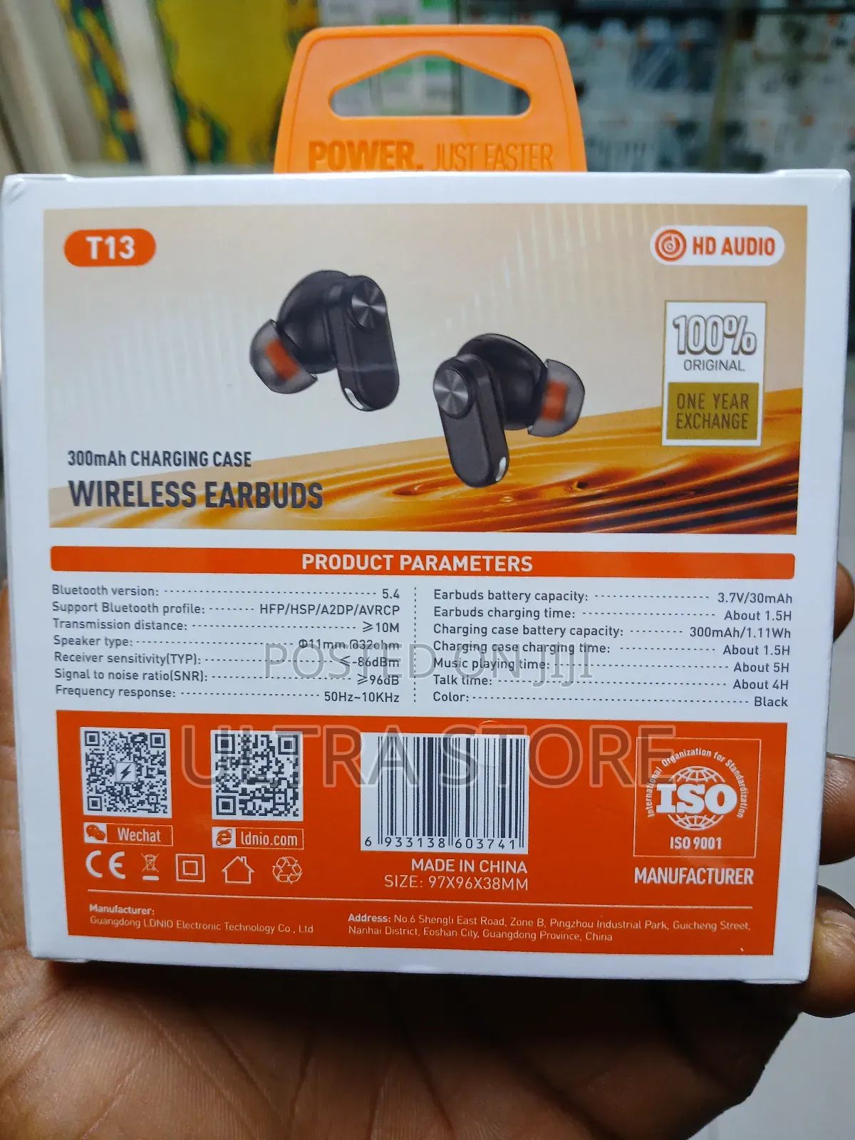 Wireless Stereo Bt Earbud In-ear Earphone T13