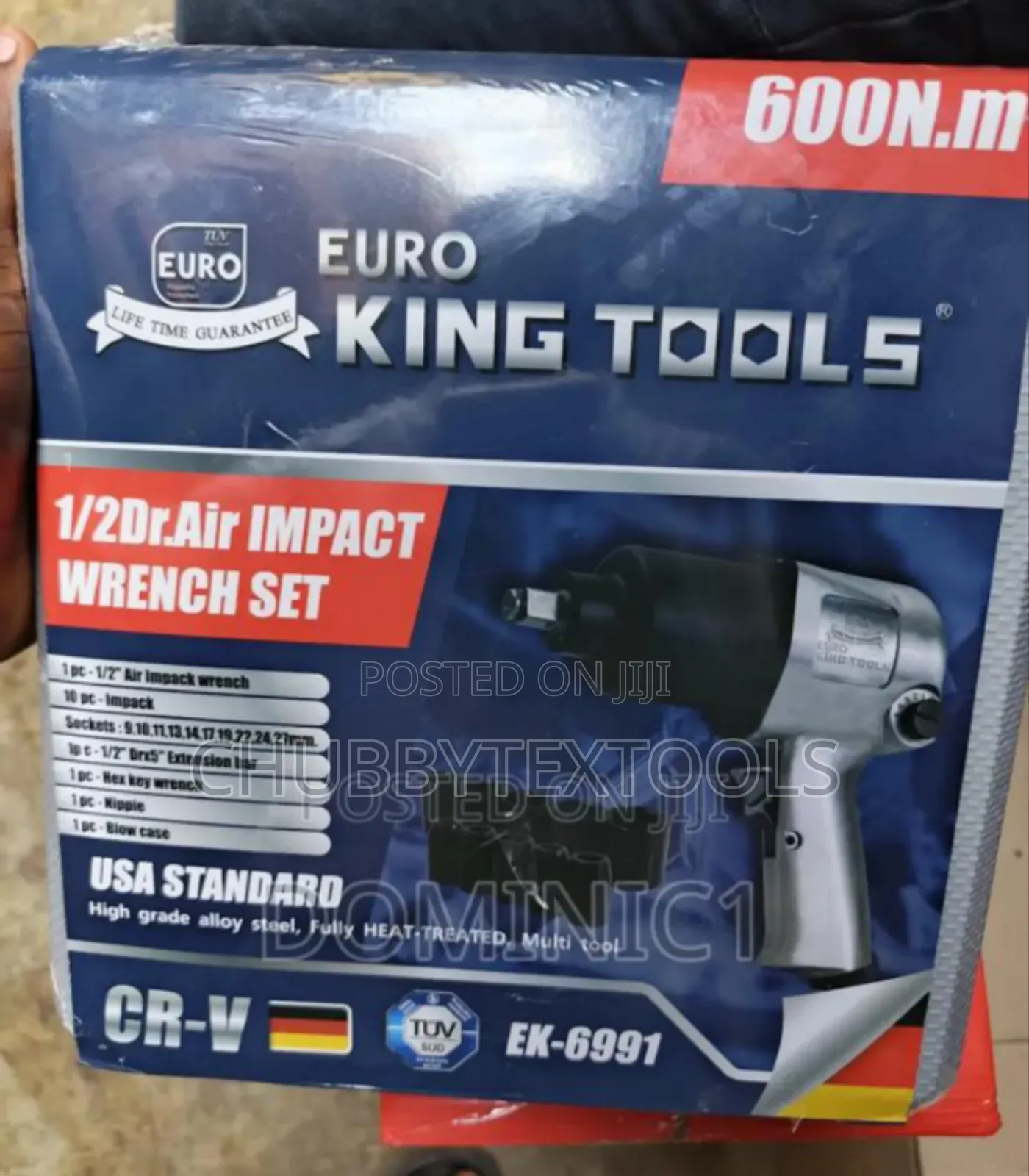 1/2dr Air Impact Wrench Set