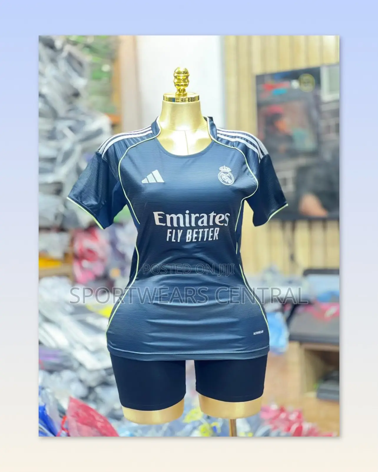 2025/2026 Madrid Away Womens Football Jersey