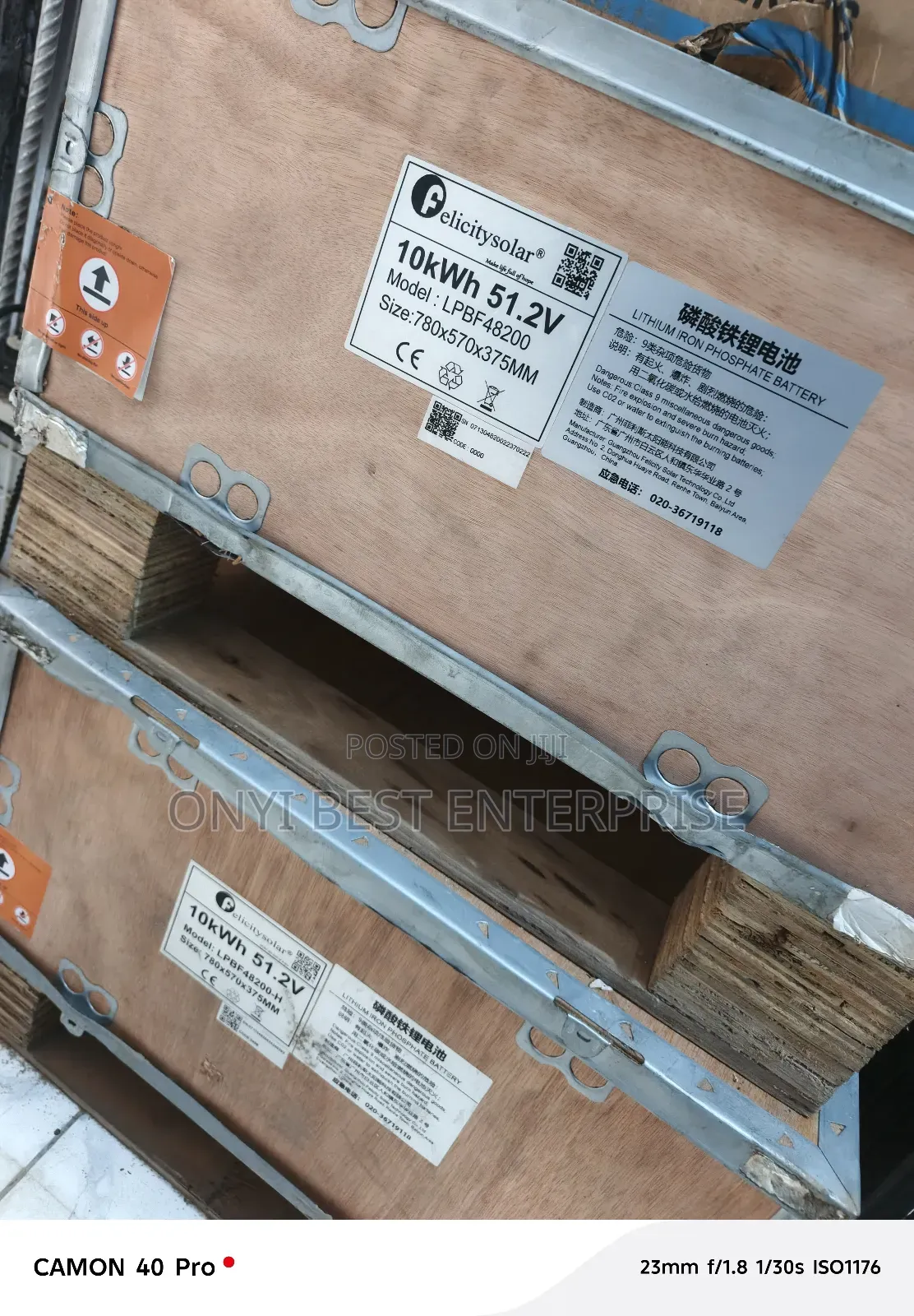 Felicity Lithium Ion Battery 10kwh /200ah