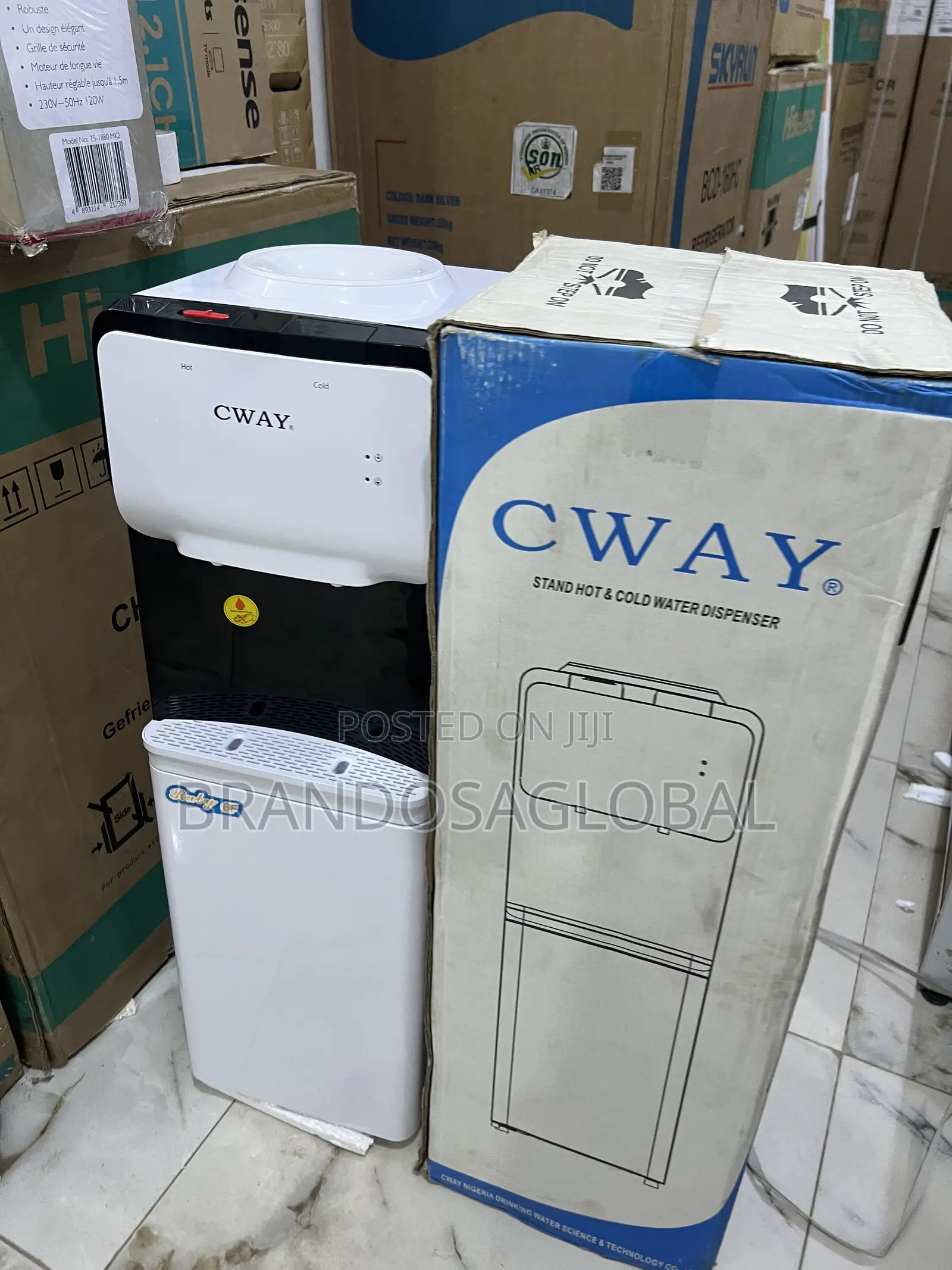 Cway 2-Tap Water Dispenser Ylr2.0‐5(Byb53) – Fast Cooling System