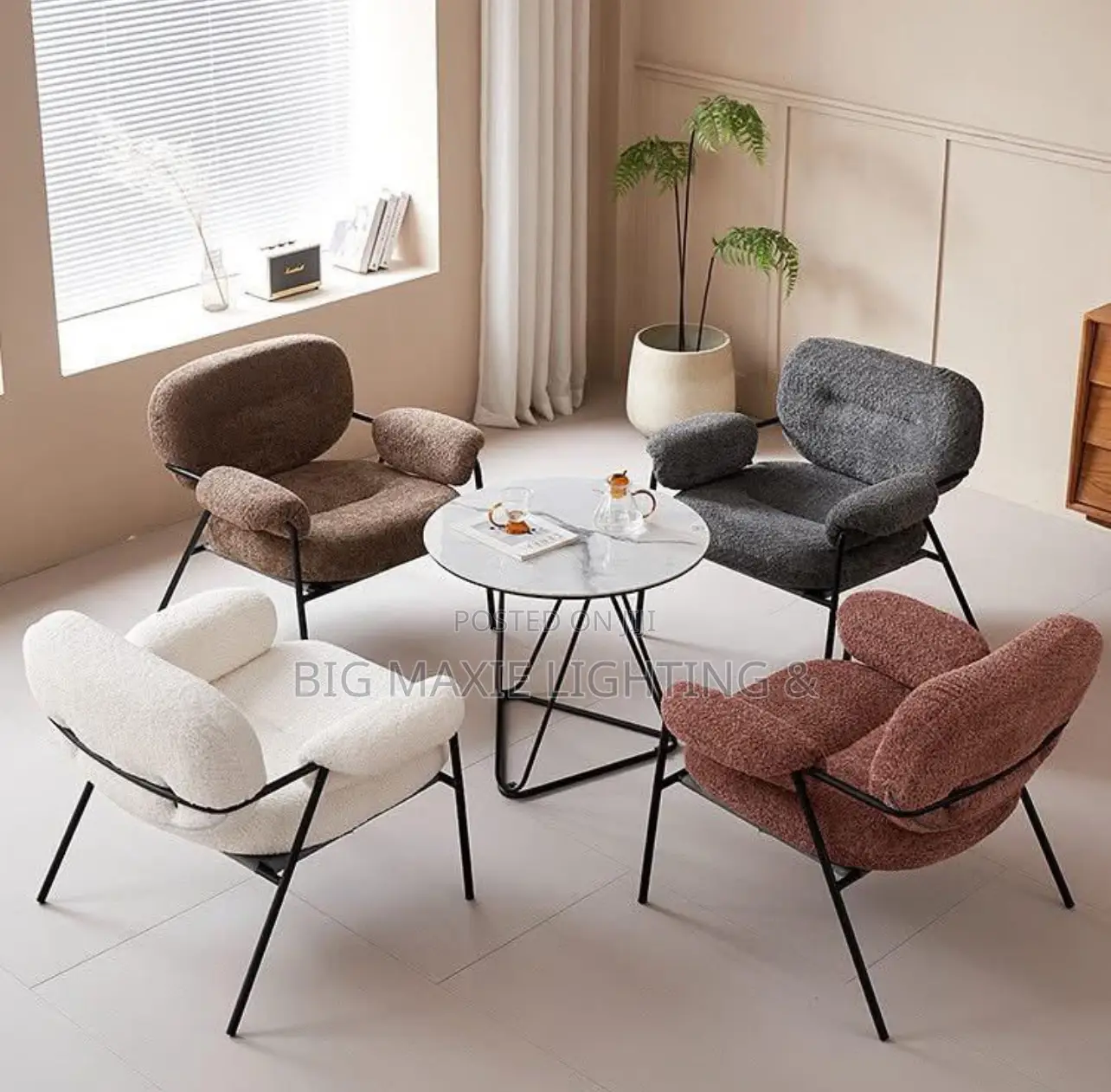 Single Sofa Chair, Bedroom, Living Room, Household Single Chair