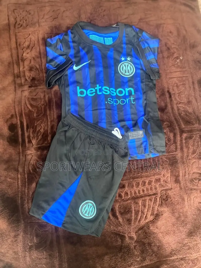 Original 2025/2026 Inter Milan Children Football Jersey