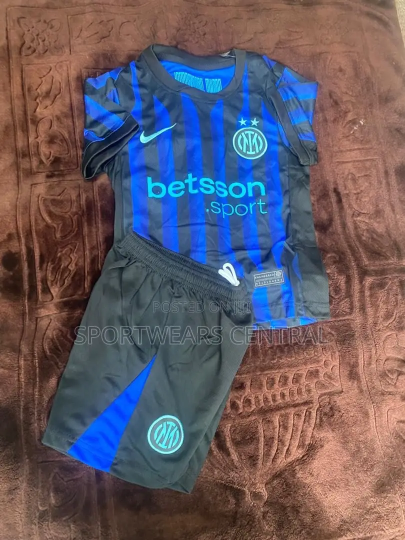 Original 2025/2026 Inter Milan Children Football Jersey