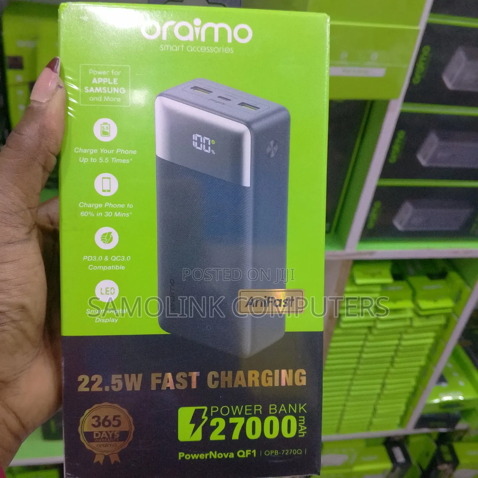 Oraimo Power Bank 27,000mah