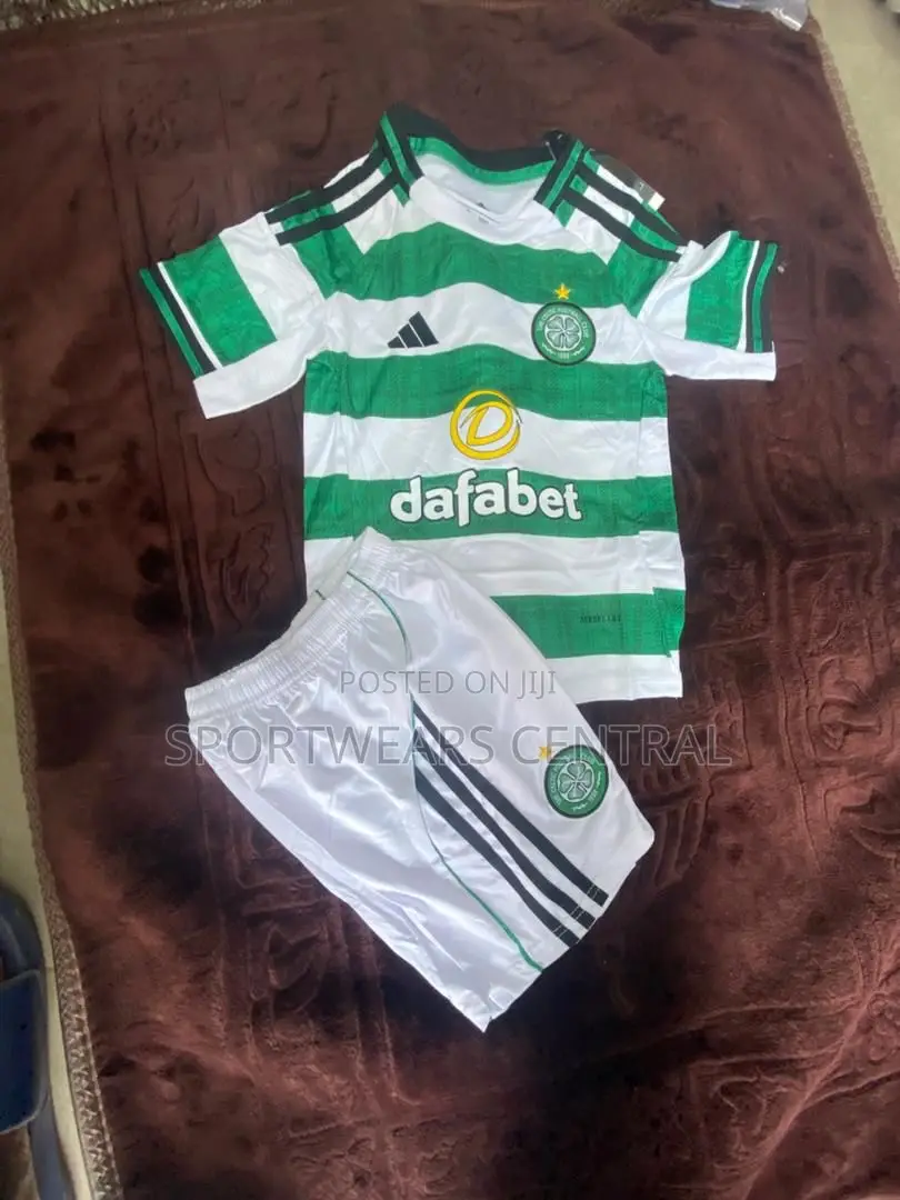 Original 2025/2026 Celtic Home Children Kid Football Jersey