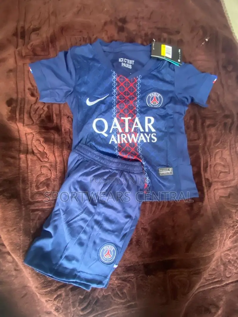 Original Children PSG Jersey - 2025/2026 PSG Home Kid Football Jersey