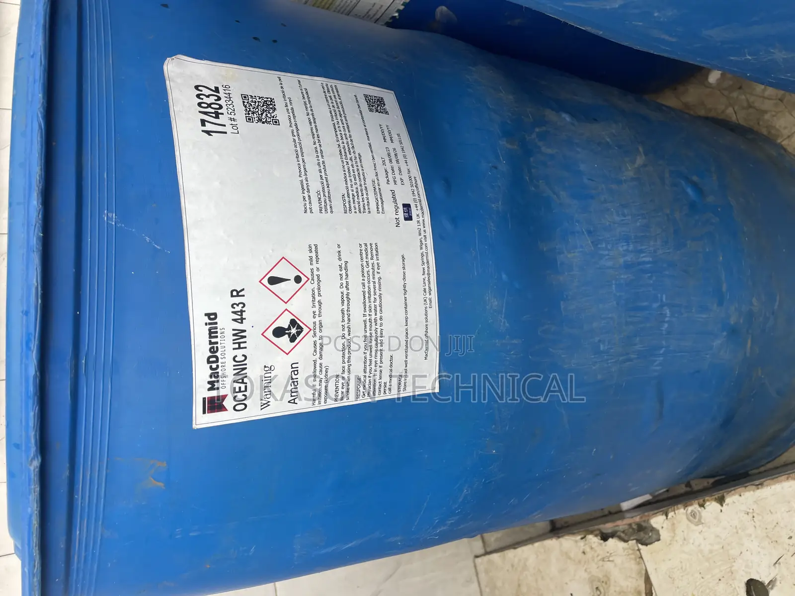 Macdermid Offshore Solutions' Oceanic Hw 443 R