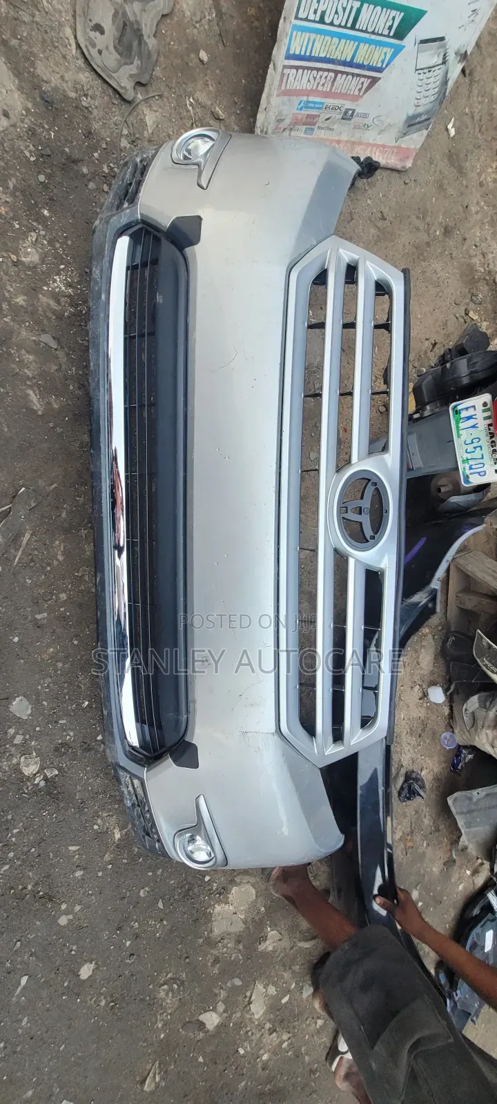 Complete Front Bumper Highlander 2012