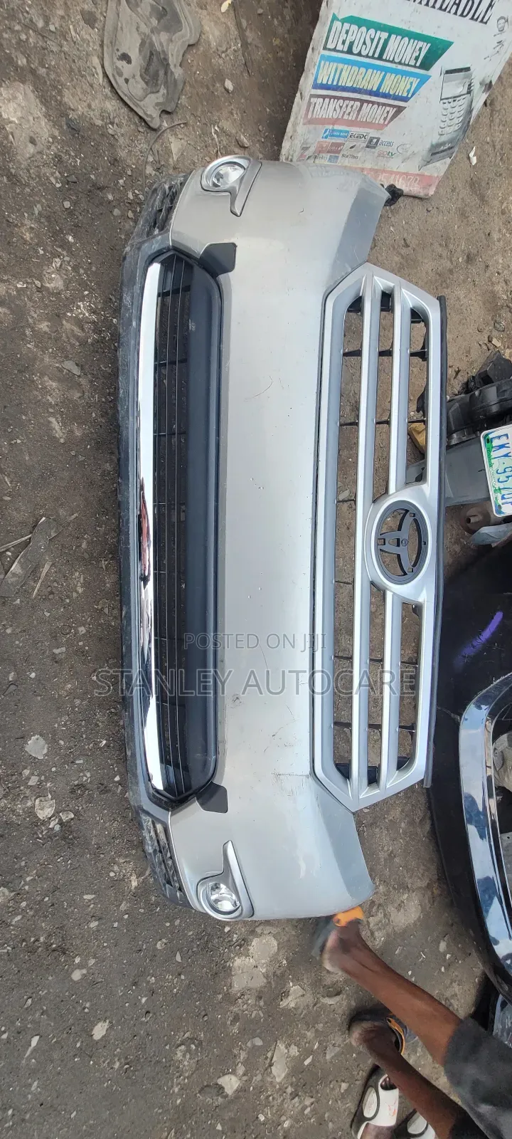 Complete Front Bumper Highlander 2012