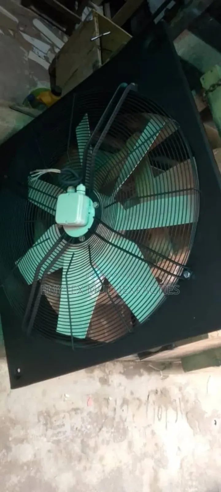 Ziehl-abegg 800mm Radiator And Wall Extractor Fan