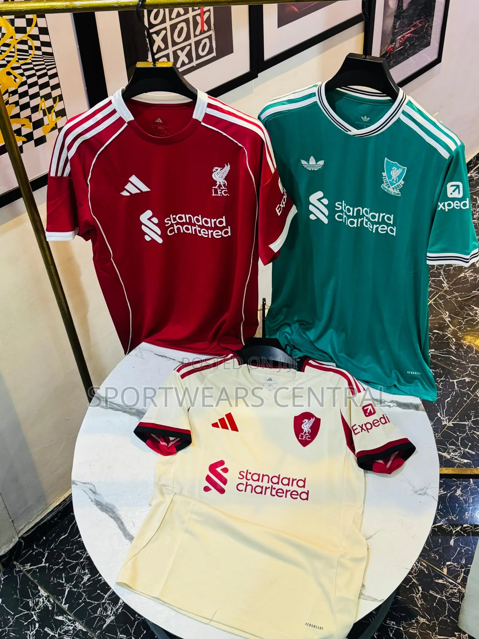 2025/2026 All Liverpool Current Season Football Jerseys