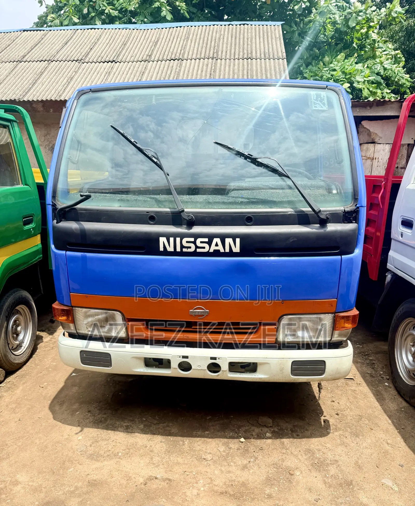 Nissan Cabstar Petrol Engine Painted on First Body