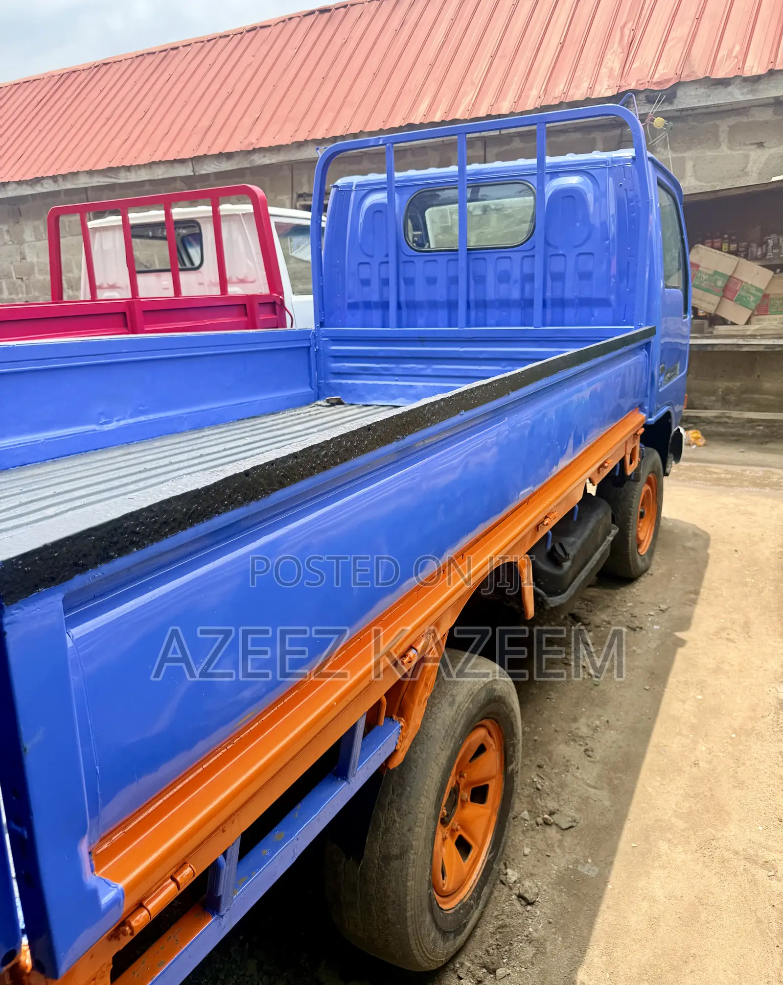 Nissan Cabstar Petrol Engine Painted on First Body