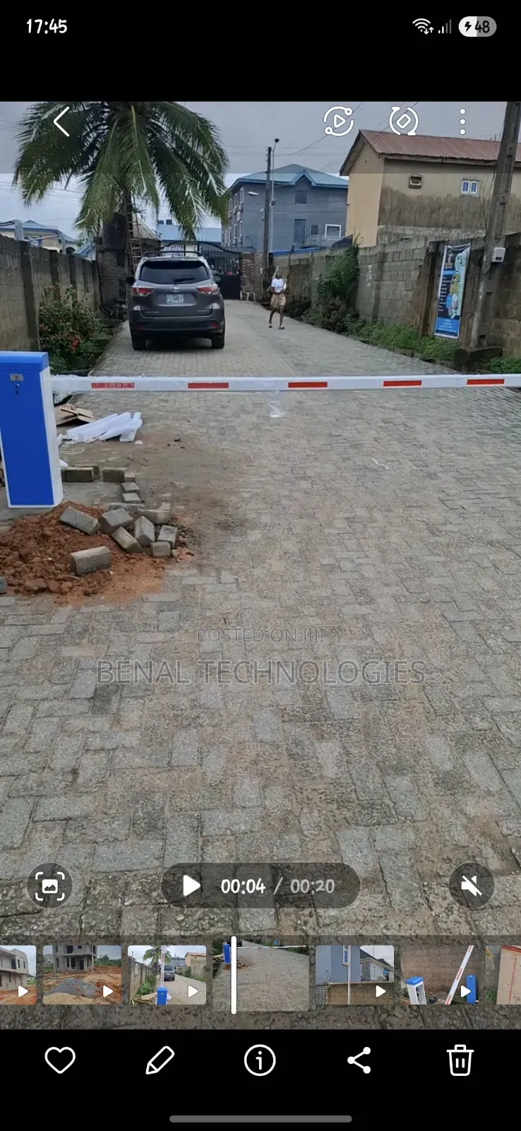 Boom Barrier For Mall And Estate Service