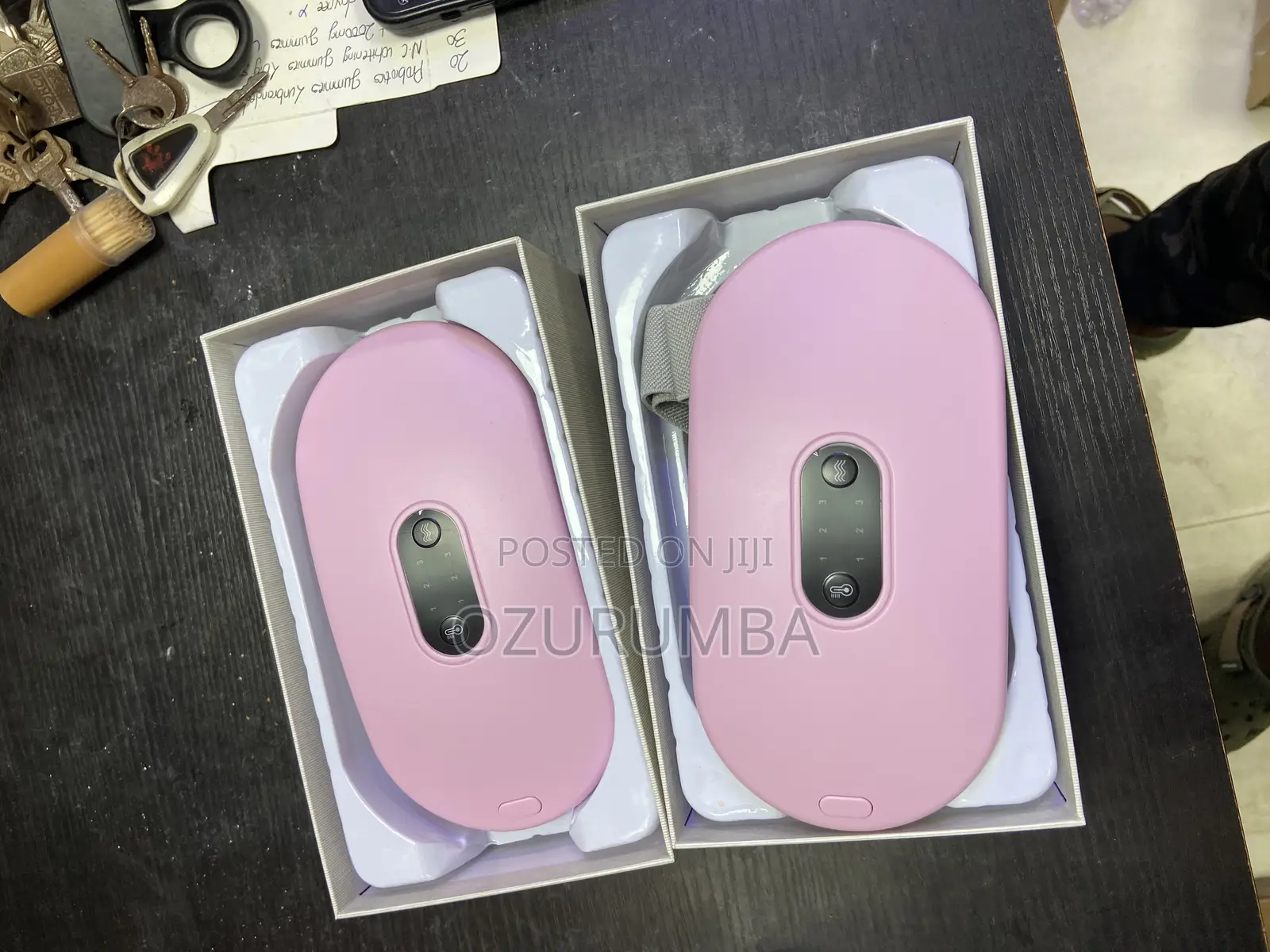 Menstrual Cramp Heating Massaging Wireless Pad