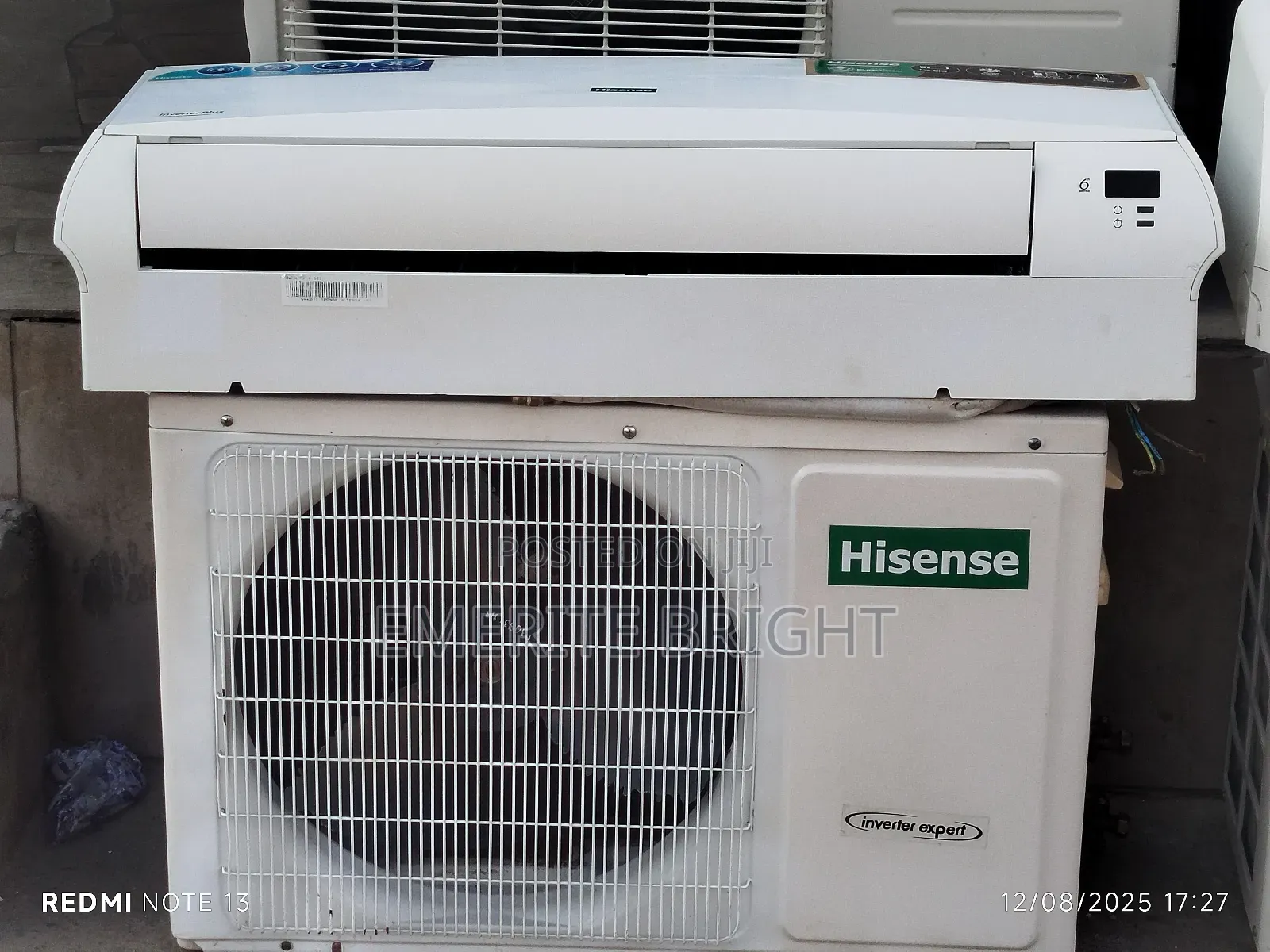 Hisense Inverter 1.5 Hp