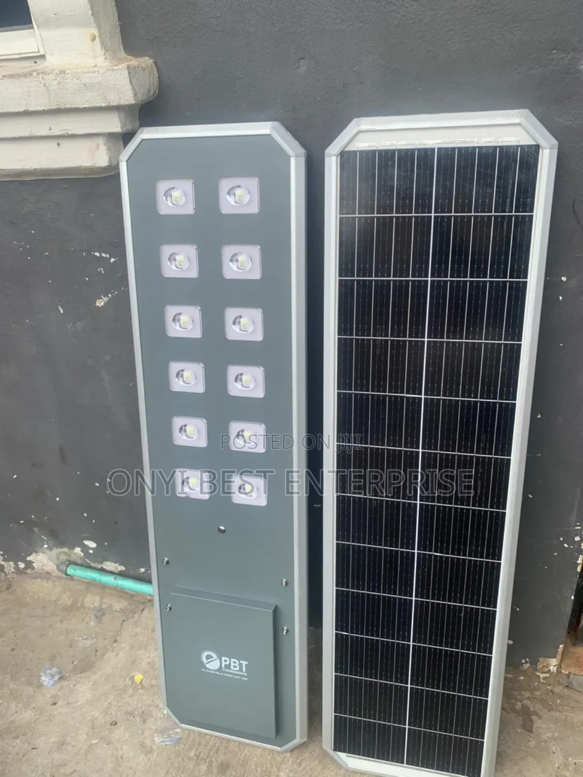 P B T-All in One Solar Streets Light 100w