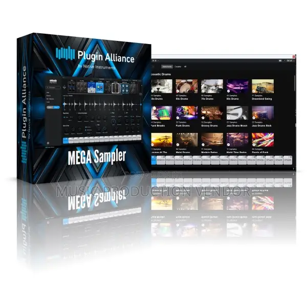 Mega Sampler (Drum Sampling Machine) Vst Plugin
