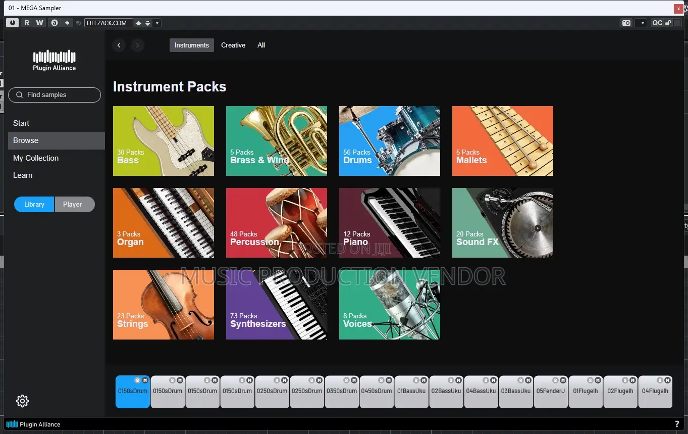 Mega Sampler (Drum Sampling Machine) Vst Plugin