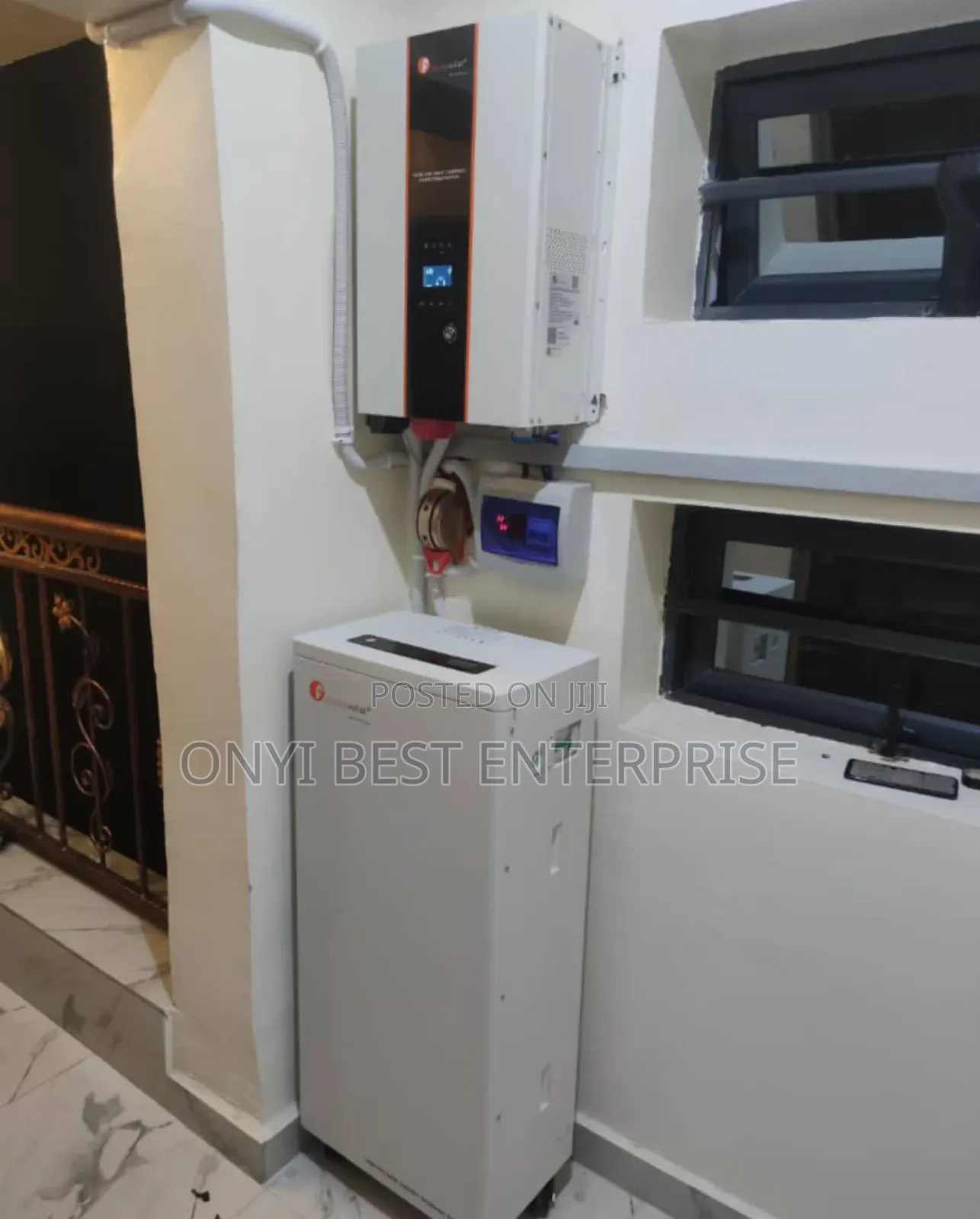 Complete Installation Felicity Lithium Battery 15kwh and 7.5kva 48v