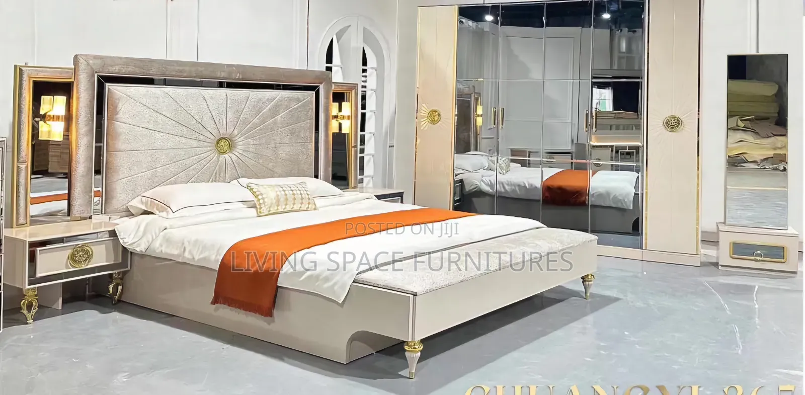 High-Quality Complete Bed Set 6by7 Size Full Set