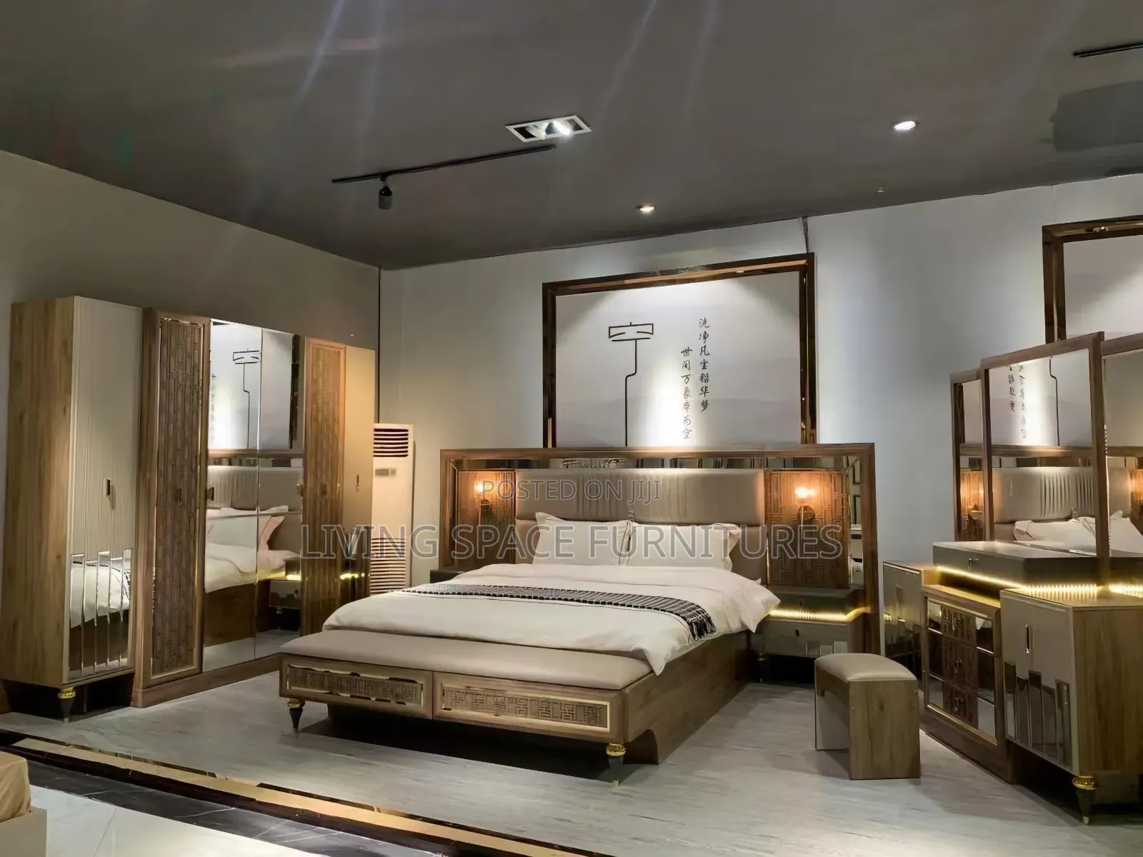 High-Quality Complete Bed Set 6by7 Size Full Set