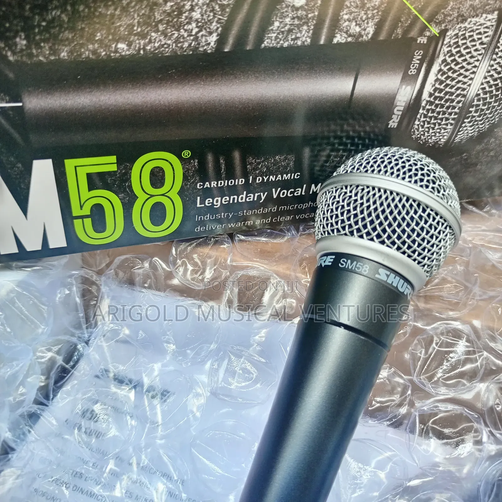 Original Professional Shure Wired Microphone Sm58 Big Name  